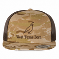 Classic-Snapback/ camouflage - brown mesh