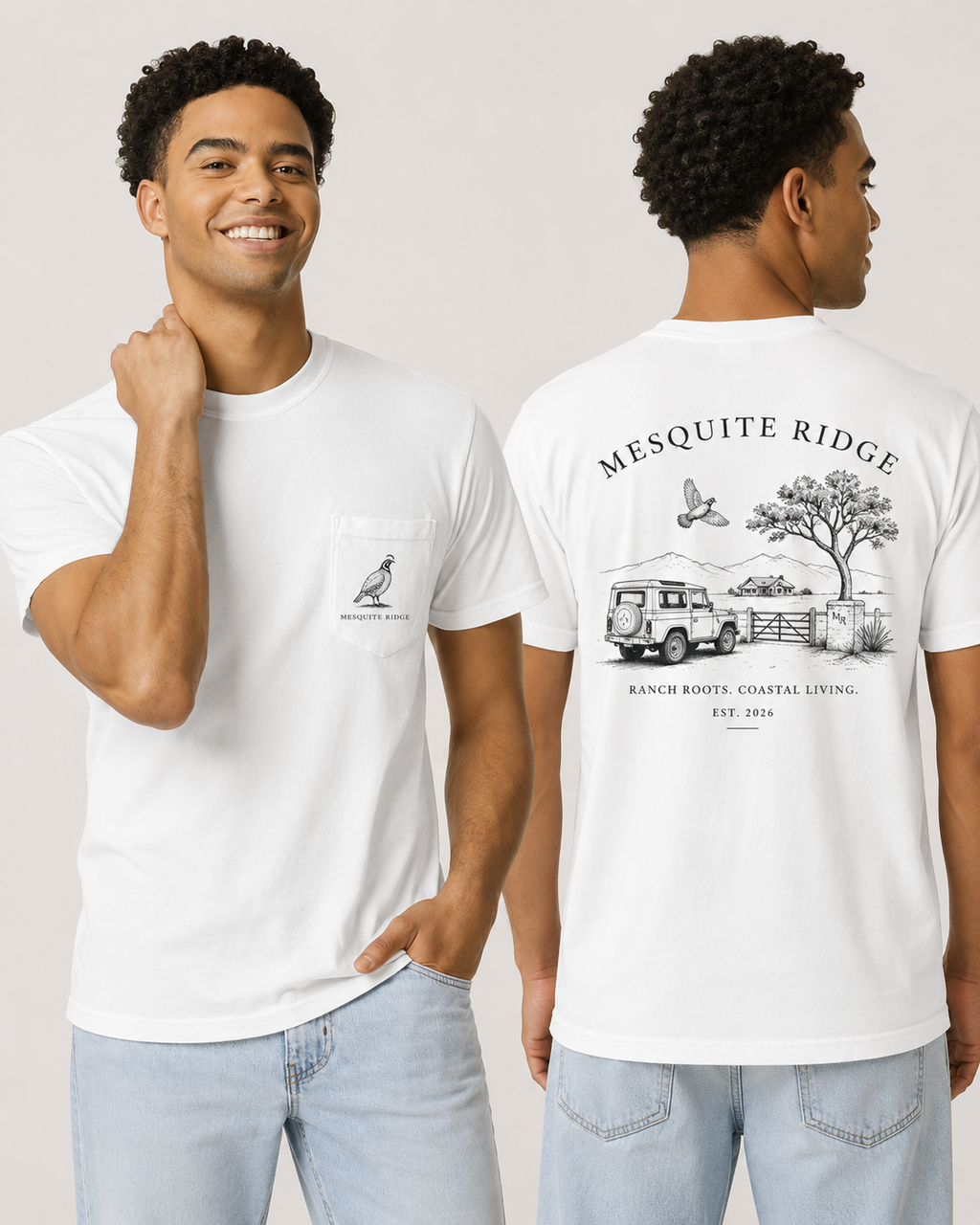 Ranch Roots, Coastal Living Unisex Tee