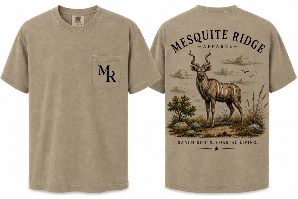 Ranch Roots. Coastal Living. Kudu Unisex Tee